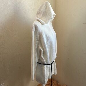 Jones New York ~ Size 3X ~ Hooded Knobby Knit Sweater With Belt